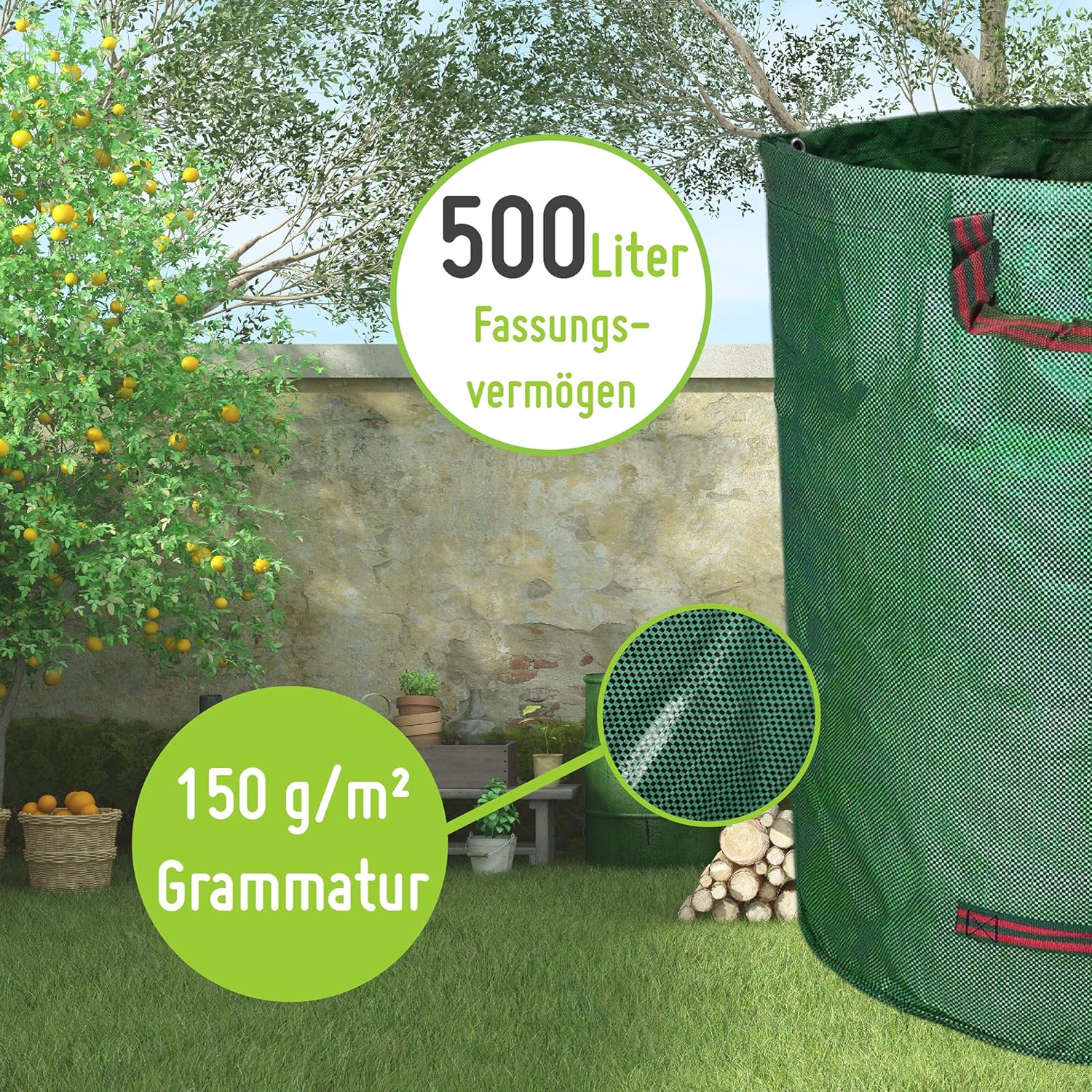 Gartensack (Set)  272 l oder 500 l - Image 4