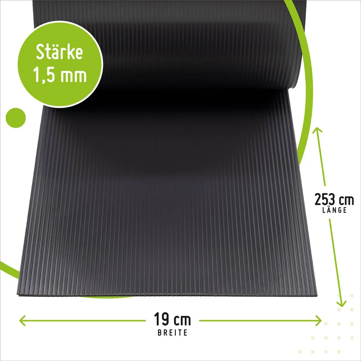 TerraUno - Premium Polypropylen Sichtschutzstreifen | 2,530mx19cm | Made in Germany - Image 12