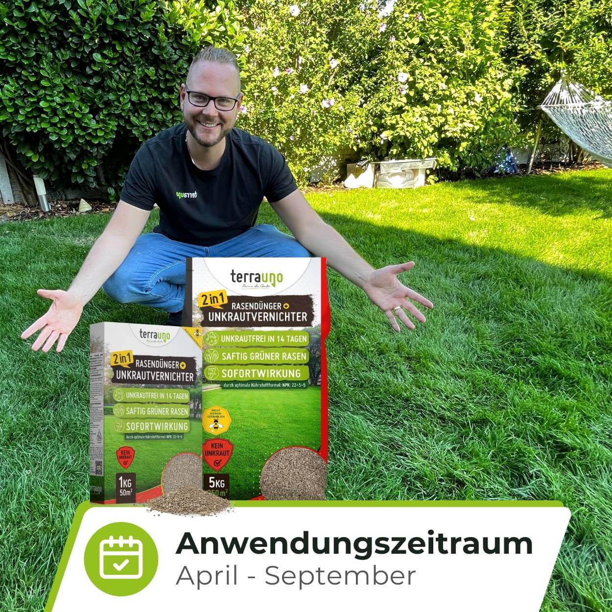 Premium - Rasendünger mit Unkrautvernichter 22-5-5 - Image 9