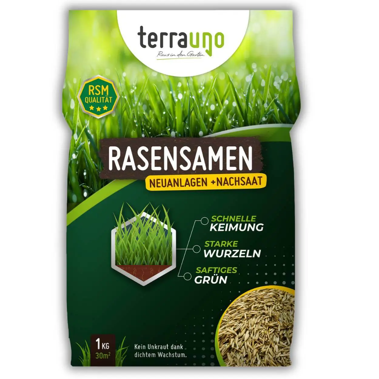 Rasensamen - Nachsaat, Reparatur und Neuanlage - Image 13